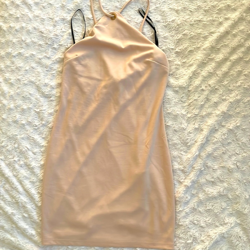 Forever 21, small, sand bodycon dress